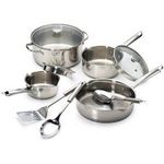Wearever Cook & Strain Stainless Steel Cookware