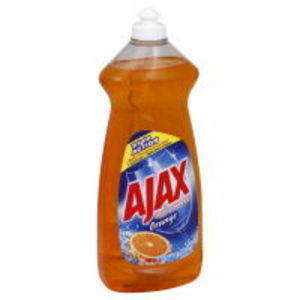Ajax Triple Action Dish Liquid (Orange Scent)