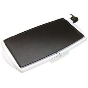 Rival 10&quot; X 20&quot; White Cool Touch Griddle