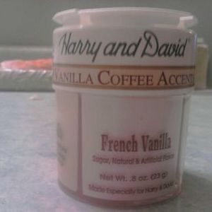 Harry & David 4 Vanilla Coffee Accents