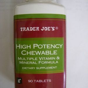 Trader Joe's / Trader Darwin's High Potency Chewable Multiple Vitamin and Mineral Formula