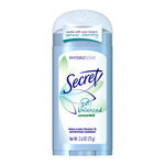 Secret Antiperspirant & Deodorant Invisible Solid, Unscented 