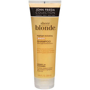 John Frieda Sheer Blonde Highlight Activating Enhancing Shampoo for Darker Shades