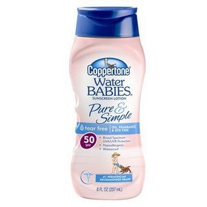 Coppertone Water Babies Pure and Simple Sunscreen Lotion SPF 50