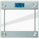 Taylor Precision Products # Ultra Thick Glass Digital Scale with LCD Blue Backlit Readout