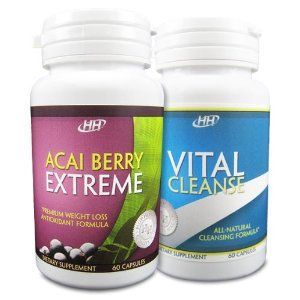 HH Nutritionals Acai Berry Extreme/Vital Cleanse Set