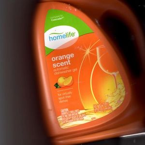 Homelife Automatic Dishwasher Gel, orange scent 75 oz