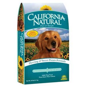 California Natural Herring & Sweet Potato Formula Adult Dry Dog Food