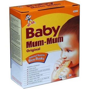 Baby Mum-Mum Hot Kid Orig Rice Rusks