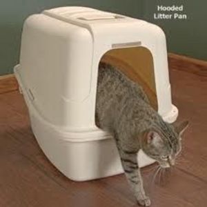 Drs. Foster and Smith Jumbo Hi-Back Hooded Litter Pan