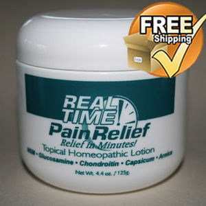 Real Time Pain Relief Topical Lotion Homeopathic Formula