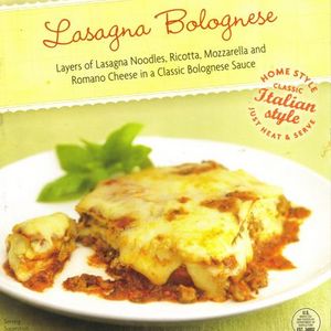Trader Joe's Lasagna Bolognese