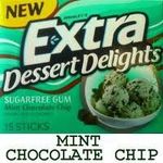 Wrigley's Extra Dessert Delights Sugarfree Gum - Mint Chocolate Chip