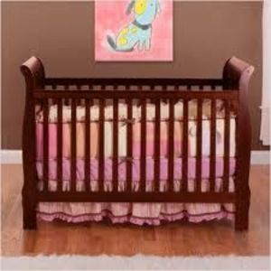 BSF Baby 4-in-1 Sleigh Crib, Changing Table and Dresser