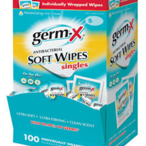 Germ-X Hand Sanitizing Wipes Singles