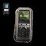 Crystal Transparent SnapOn Hard Protector Skin Cover Case for Kyocera Wild Card / Lingo M1000 Cricket,Virgin Mobile