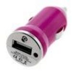 GTMax USB Mini Car Charger Vehicle Power Adapter for Apple iPod Touch 4th Generation