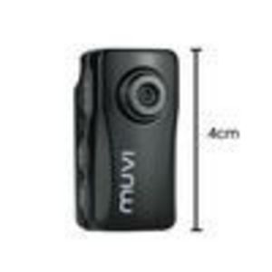 Veho VCC-004-ATOM Muvi Atom Super Micro DV Camcorder Black (Inc Sports Pack)