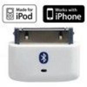 i10s Tiny Bluetooth iPod Transmitter Remote Control for iPod/iPhone/iPad with true Apple authentication. Remote con...