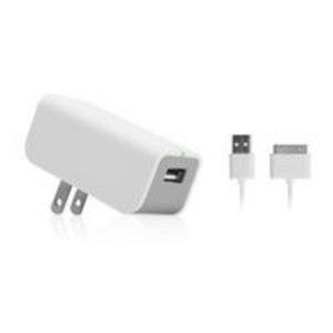 Griffin Technology - PowerBlock Charger for iPod and iPhone 1G (White)