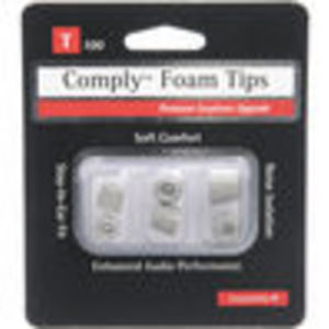 Comply T-100 Standard Foam Tips - 3 Pair Pack Earphone / Headphone