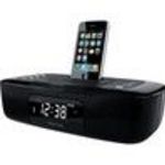 Memorex Mi4290PBLK Alarm Clock Radio for iPod/iPhone - Black