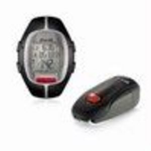 Polar Electro Polar RS-300XSDBK Heart Rate Monitor With S1 Foot Pod For Running Enthusiasts - Watch