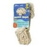 Aspen Booda Bone X-Large White Rope Dog Toy (X-Large; 14" Length; White; 2-Knot; for Dogs Over 45lb.)