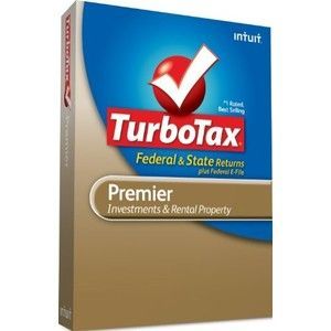 Intuit TurboTax Premier Federal + e-File + State 2010 for PC, Mac