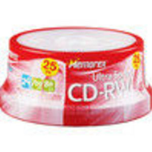Imation 25PK MEMOREX CDRW 700MB-80MINSPINDLE - 03429 16x CD-RW Media