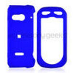Casio G zOne Brigade C741 Rubberized Hard Plastic Case - Blue