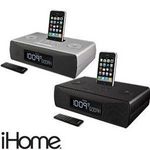 iHome - iP87 Dual Alarm Clock Radio for iPhone/iPod