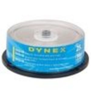 Dynex 16x 4.7GB 120-Minute DVD+R Media 25-Piece Spindle (DX-25DVDPLUSR) 16x