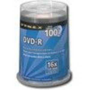 Dynex 100-Pack 16x DVD-R Disc Spindle DX-DVD-R100 16x Spindle