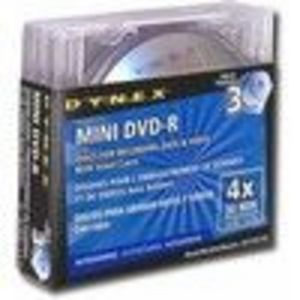 Dynex Mini DVD-R 4x Disc 3pk (600603103490) Media