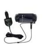 Gomadic 2nd Generation Audio FM Transmitter plus integrated Car Charger (FMT2532G2) for the Sony PSP-3001 Playstation Po...
