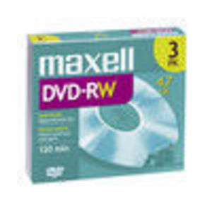 Maxell (635123) 2x DVD-RW Storage Media