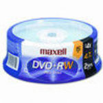 Maxell (634046) (15 Pack) 4x DVD+RW Storage Media