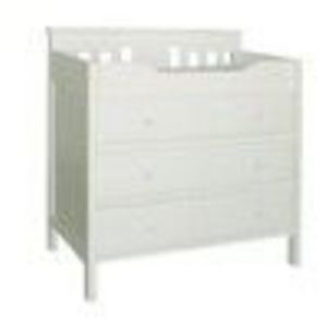 Roxanne 3 Drawer Changing Table / Dresser - Antique White