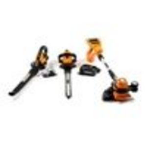 WORX WG901.1 18-Volt Cordless 3-Piece Outdoor Tool Combo Kit With Blower, String Trimmer & Hedge Trimmer