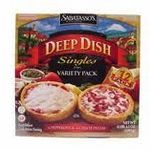 Sabatasso's Pizzeria Deep Dish Singles - Pepperoni & Four Cheese Variety Pack