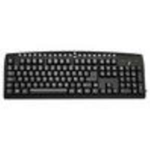 Saitek IConcepts Direct Access Internet / Multimedia Keyboard - Keyboard - PS/2 - black (78150)