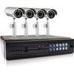 Swann Alpha D1C2 - 4 Channel DVR & 4 Indoor/Outdoor Security Camera Kit