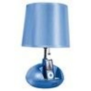 iHome Accent Lamp with Built in iPod Dock and Speakers, Blue Docking Station