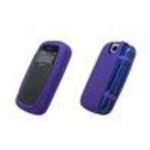 Pantech Impact P7000 - Premium Purple Soft Silicone Gel Skin Cover Case + Rapid Car Charger for Pantech Impact P7000