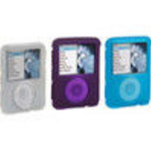 iSkin 3G nano Skin iPod Skin for 3rd Generation iPod nano 3 pack, Chill pack (Viper Purple/Sonic Blue/Arctic C...