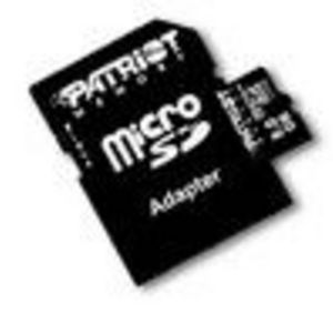 PDP Systems Patriot Micro SDHC Flash Card Model PSF8GMCSDHC10 (8 GB)