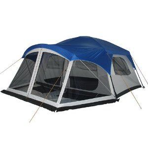 Greatland 7-8 Person Cabin Dome Tent - Blue