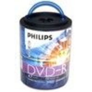 Philips (DM4S6H00F/17)(100pk) 16x DVD-R Bulk Storage Media