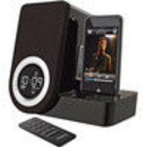 Brookstone iHome iH41 Swivel Alarm Clock Case (iH41BR) for iPod
